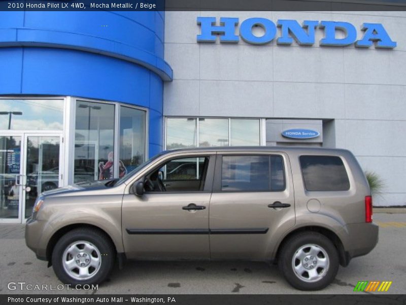 Mocha Metallic / Beige 2010 Honda Pilot LX 4WD