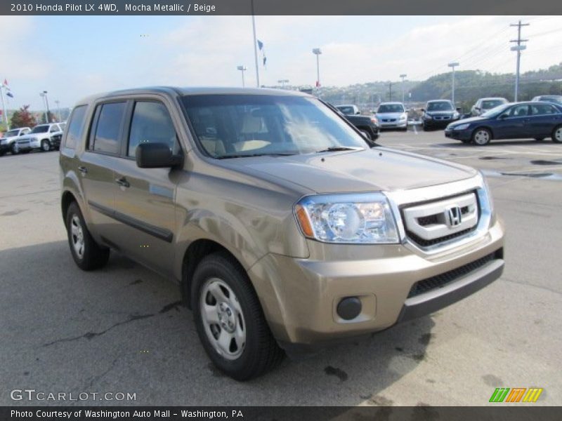 Mocha Metallic / Beige 2010 Honda Pilot LX 4WD