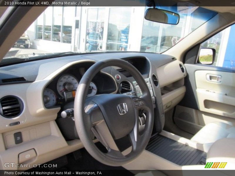 Mocha Metallic / Beige 2010 Honda Pilot LX 4WD