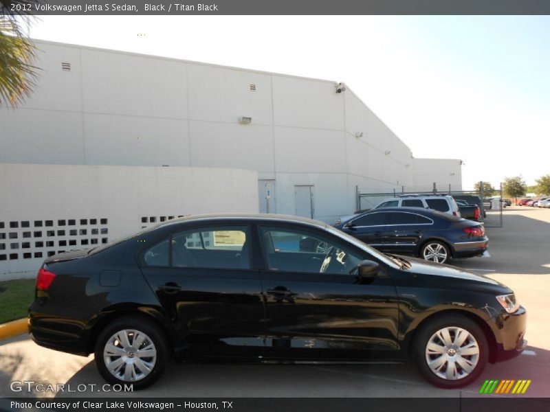 Black / Titan Black 2012 Volkswagen Jetta S Sedan
