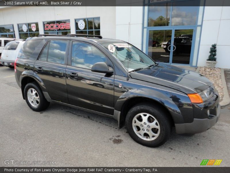 Black Silver / Gray 2002 Saturn VUE V6 AWD