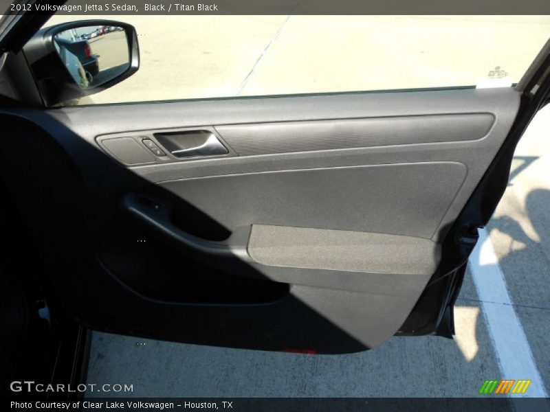 Black / Titan Black 2012 Volkswagen Jetta S Sedan