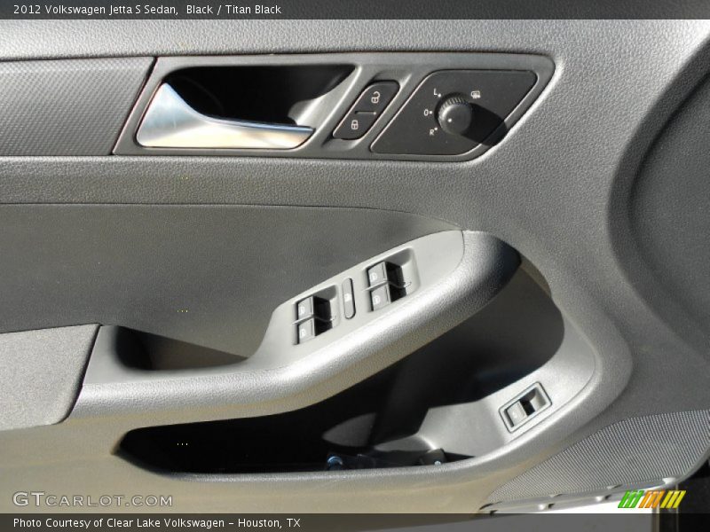 Black / Titan Black 2012 Volkswagen Jetta S Sedan