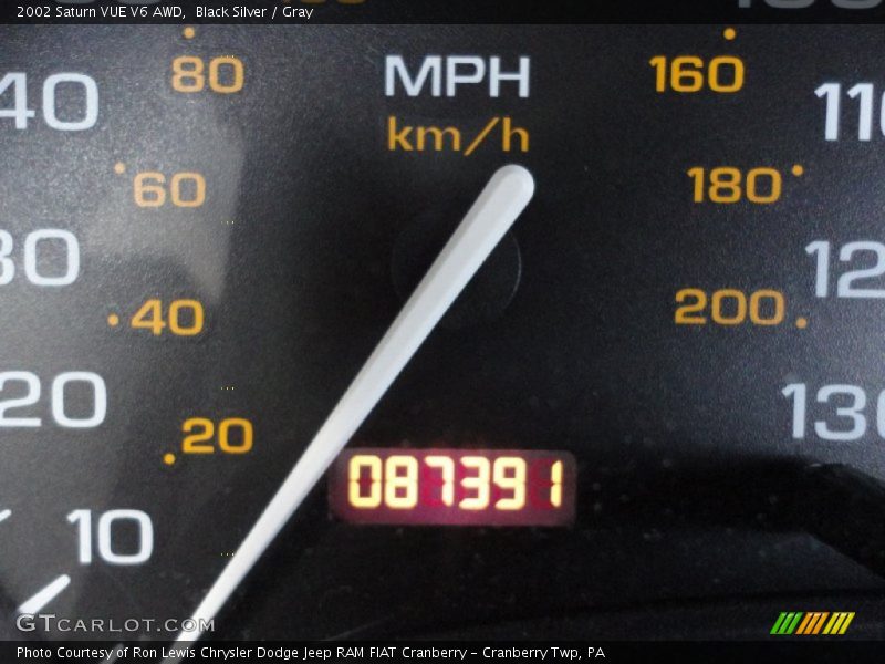 Black Silver / Gray 2002 Saturn VUE V6 AWD