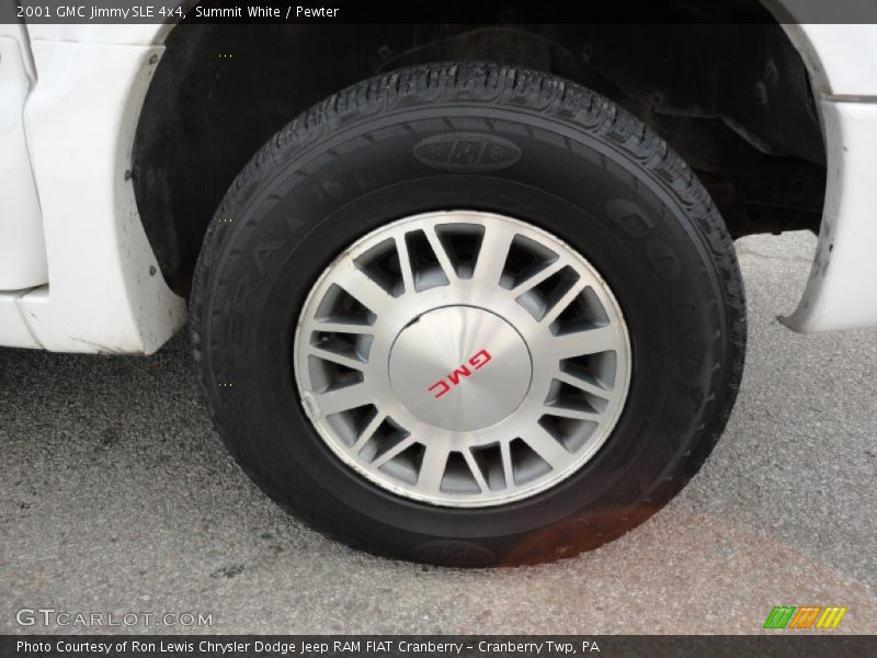  2001 Jimmy SLE 4x4 Wheel