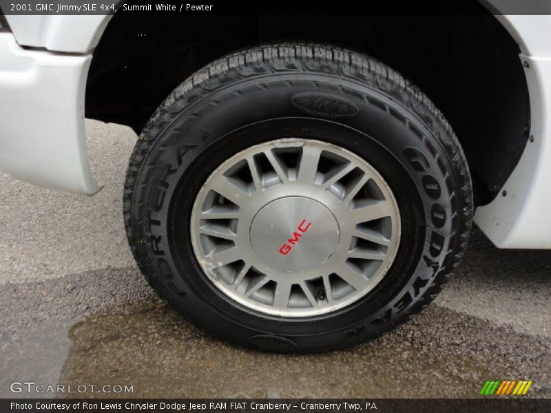 Summit White / Pewter 2001 GMC Jimmy SLE 4x4