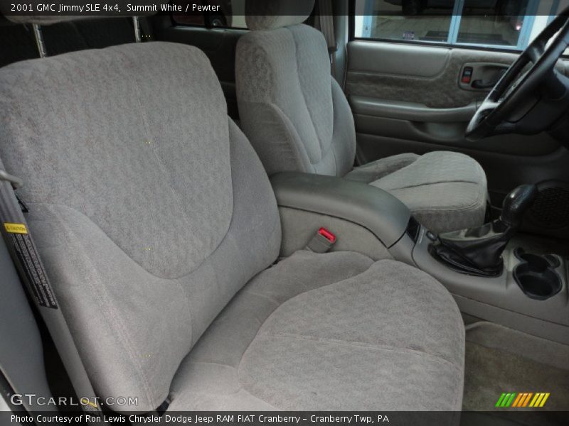 Summit White / Pewter 2001 GMC Jimmy SLE 4x4