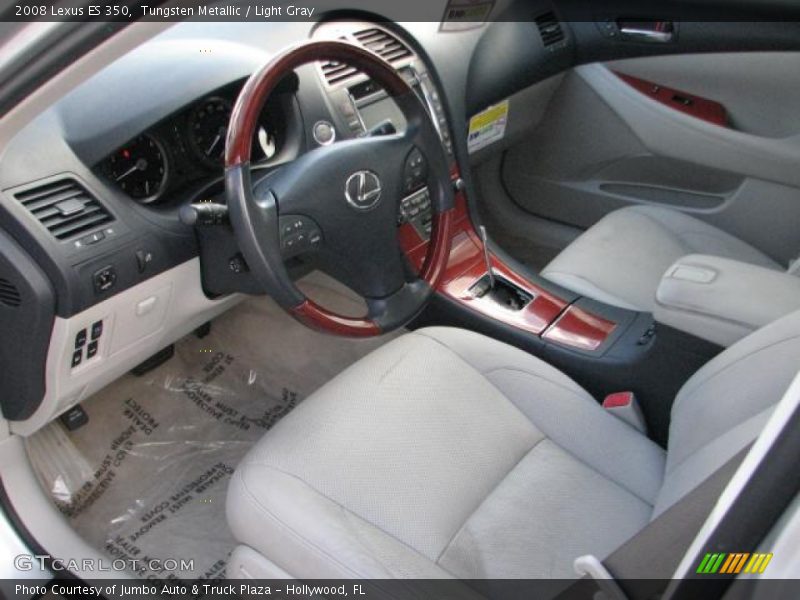 Tungsten Metallic / Light Gray 2008 Lexus ES 350