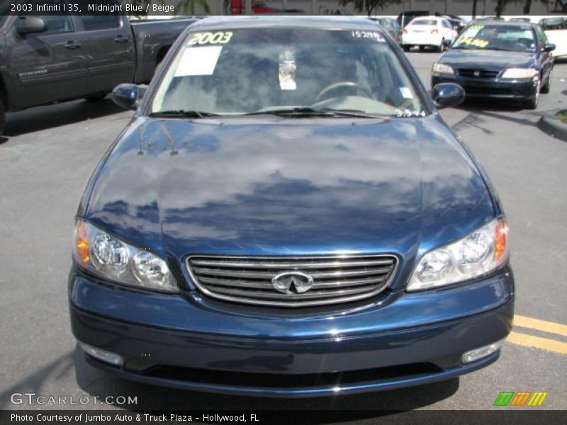Midnight Blue / Beige 2003 Infiniti I 35