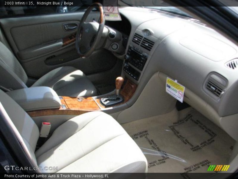 Midnight Blue / Beige 2003 Infiniti I 35