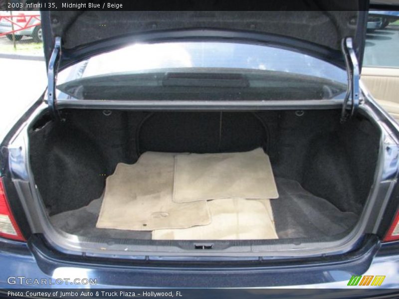 Midnight Blue / Beige 2003 Infiniti I 35