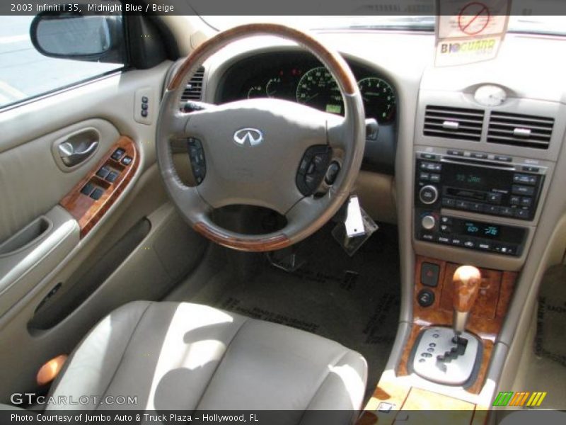 Midnight Blue / Beige 2003 Infiniti I 35