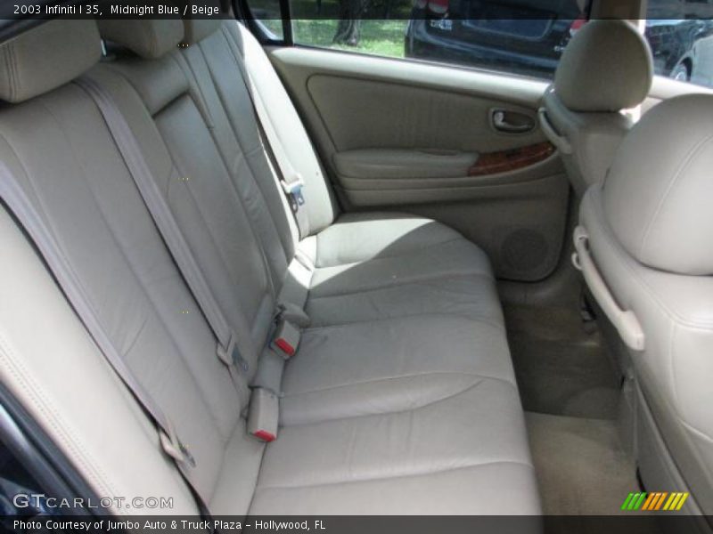 Midnight Blue / Beige 2003 Infiniti I 35