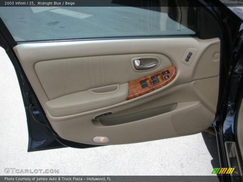Midnight Blue / Beige 2003 Infiniti I 35