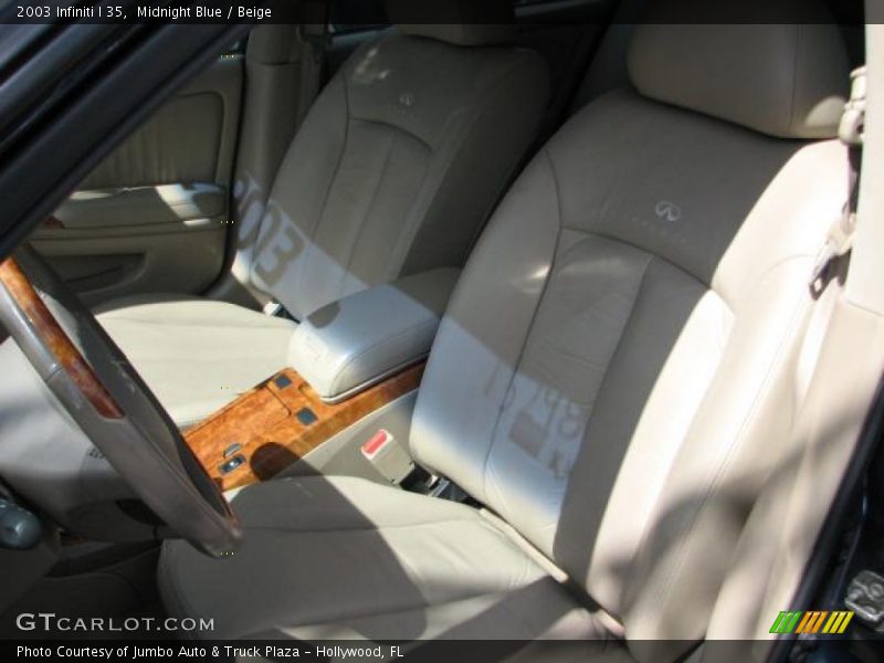 Midnight Blue / Beige 2003 Infiniti I 35