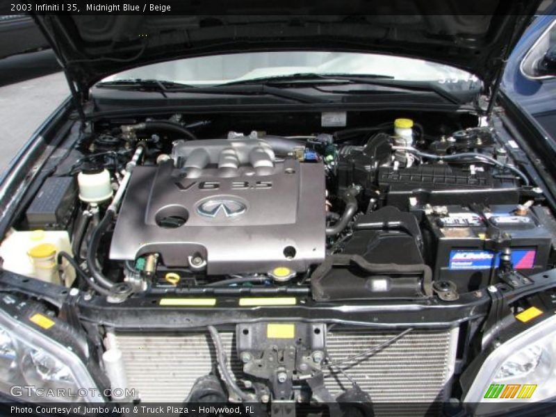 Midnight Blue / Beige 2003 Infiniti I 35