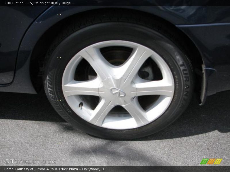 Midnight Blue / Beige 2003 Infiniti I 35