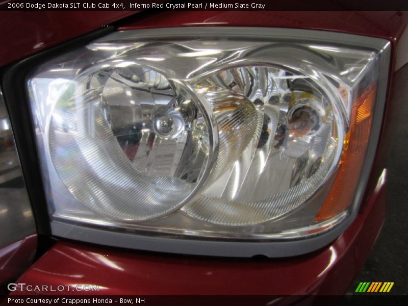 Inferno Red Crystal Pearl / Medium Slate Gray 2006 Dodge Dakota SLT Club Cab 4x4