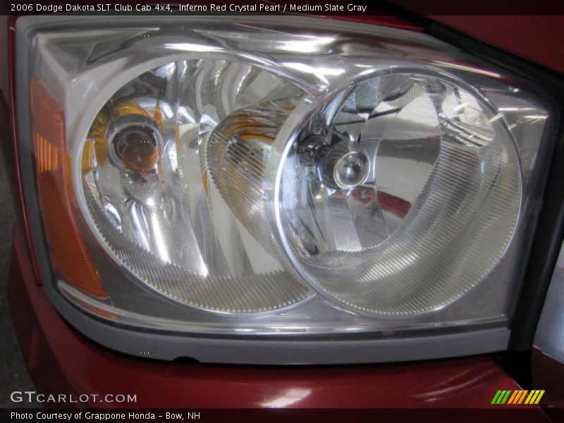 Inferno Red Crystal Pearl / Medium Slate Gray 2006 Dodge Dakota SLT Club Cab 4x4