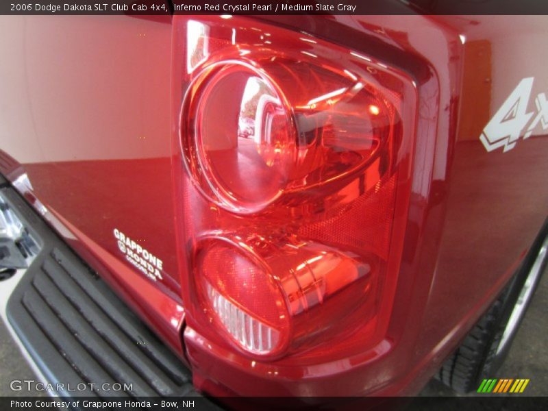 Inferno Red Crystal Pearl / Medium Slate Gray 2006 Dodge Dakota SLT Club Cab 4x4