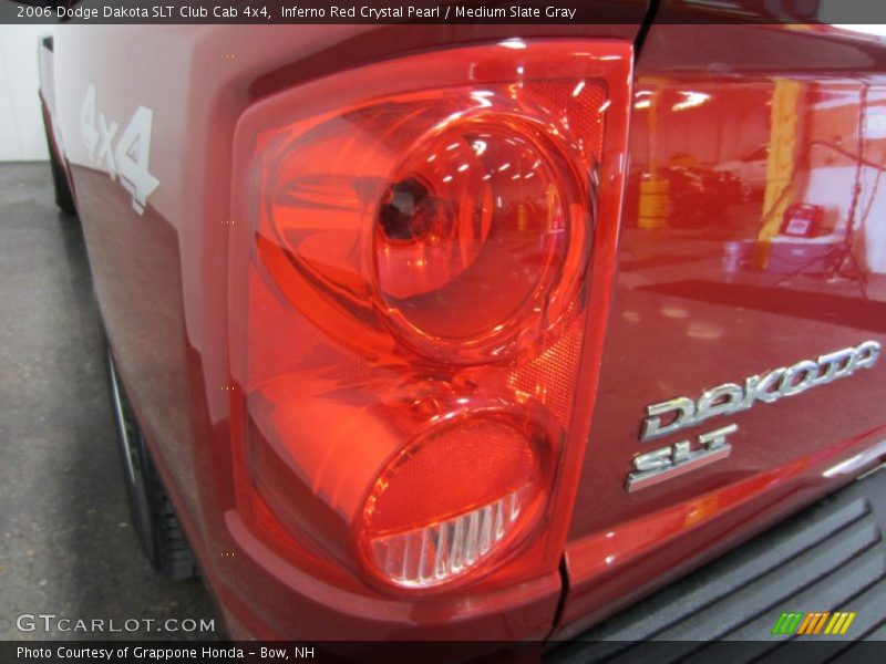Inferno Red Crystal Pearl / Medium Slate Gray 2006 Dodge Dakota SLT Club Cab 4x4