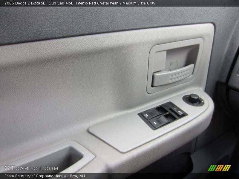 Inferno Red Crystal Pearl / Medium Slate Gray 2006 Dodge Dakota SLT Club Cab 4x4