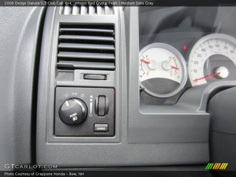 Controls of 2006 Dakota SLT Club Cab 4x4