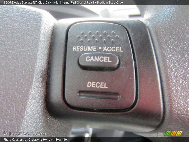 Inferno Red Crystal Pearl / Medium Slate Gray 2006 Dodge Dakota SLT Club Cab 4x4