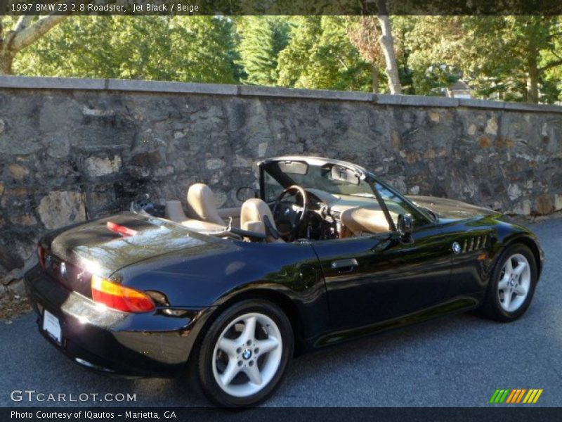 Jet Black / Beige 1997 BMW Z3 2.8 Roadster