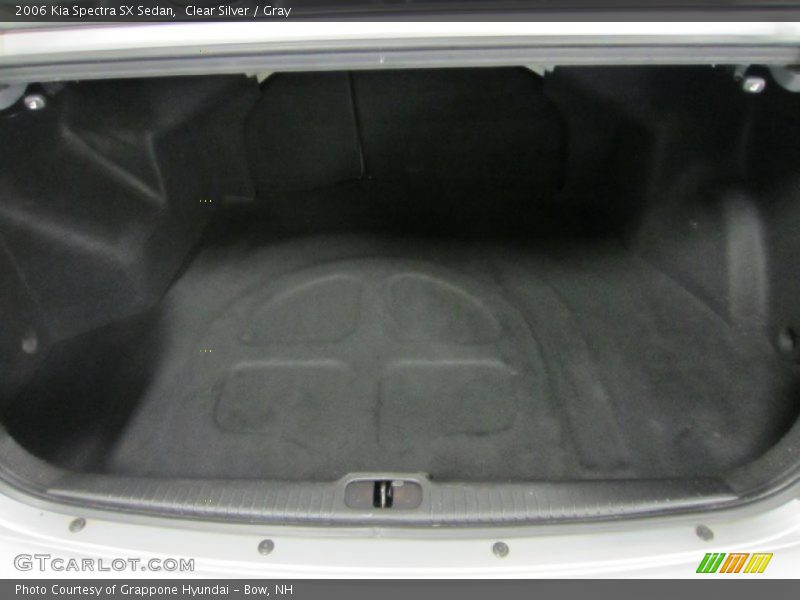 Clear Silver / Gray 2006 Kia Spectra SX Sedan