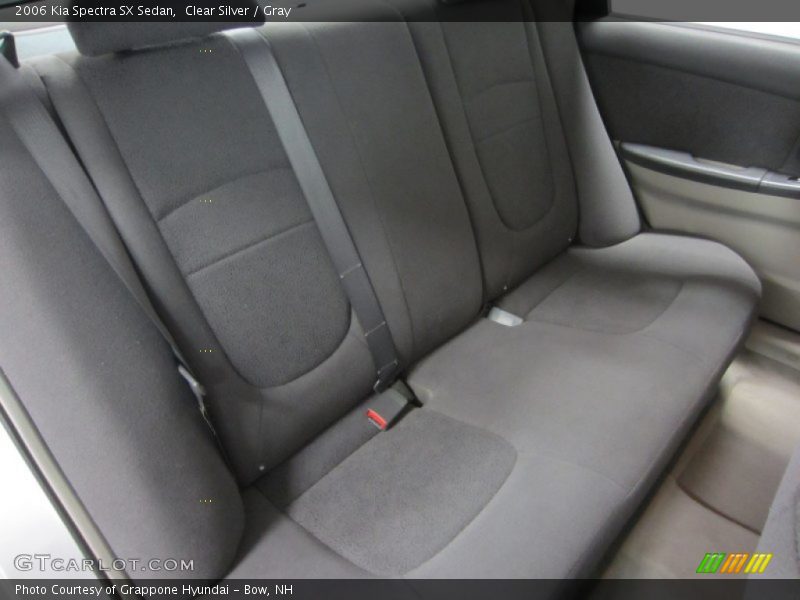 Clear Silver / Gray 2006 Kia Spectra SX Sedan