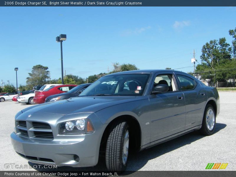 Bright Silver Metallic / Dark Slate Gray/Light Graystone 2006 Dodge Charger SE