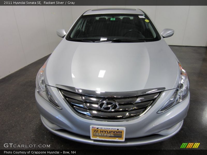 Radiant Silver / Gray 2011 Hyundai Sonata SE