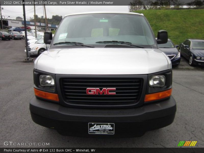 Pure Silver Metallic / Medium Pewter 2012 GMC Savana Van 1500 Cargo