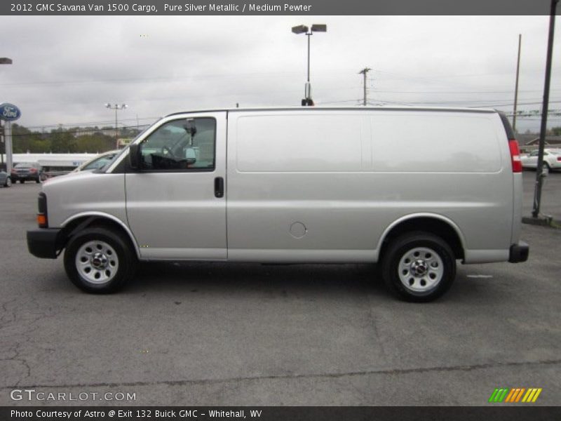  2012 Savana Van 1500 Cargo Pure Silver Metallic