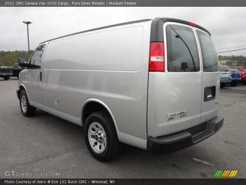  2012 Savana Van 1500 Cargo Pure Silver Metallic