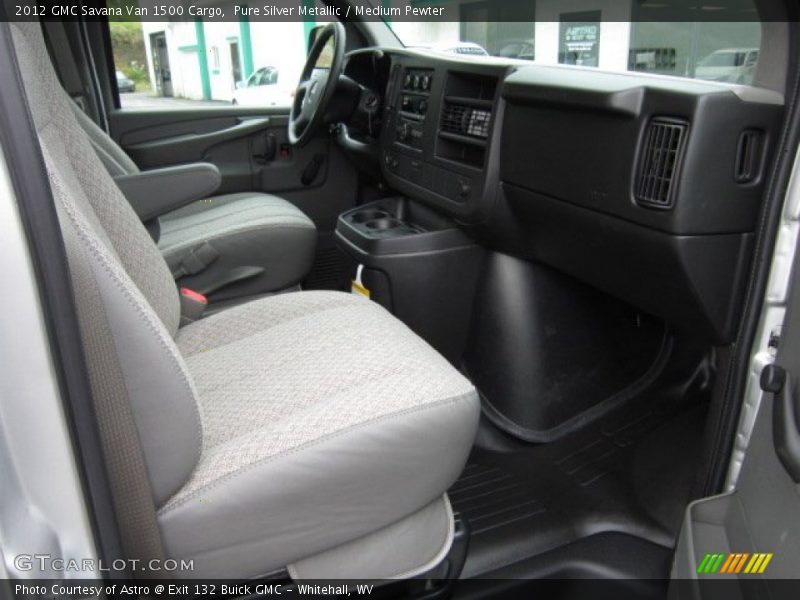 2012 Savana Van 1500 Cargo Medium Pewter Interior