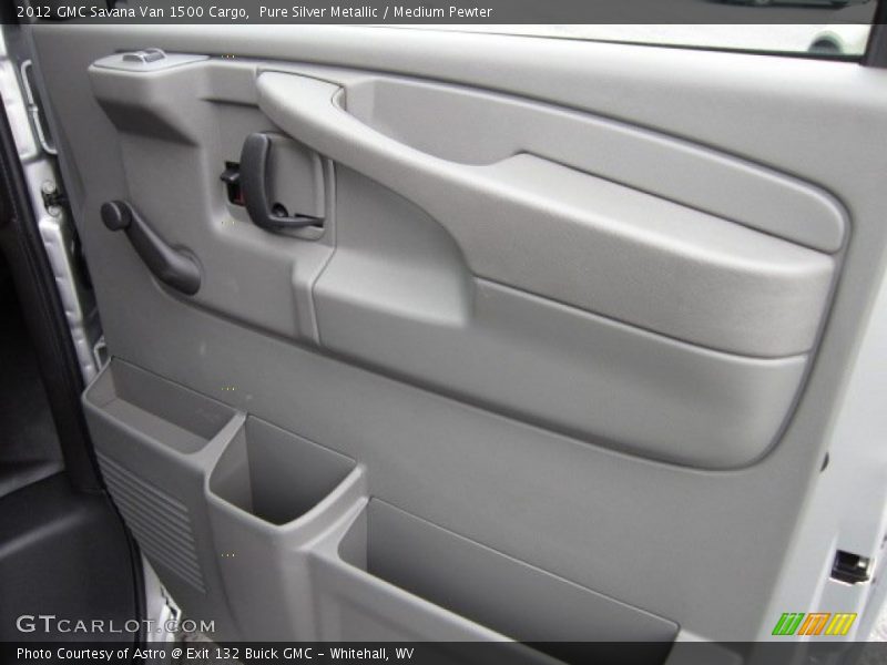 Pure Silver Metallic / Medium Pewter 2012 GMC Savana Van 1500 Cargo