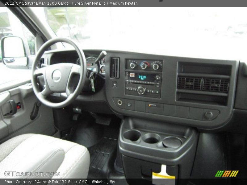 Dashboard of 2012 Savana Van 1500 Cargo