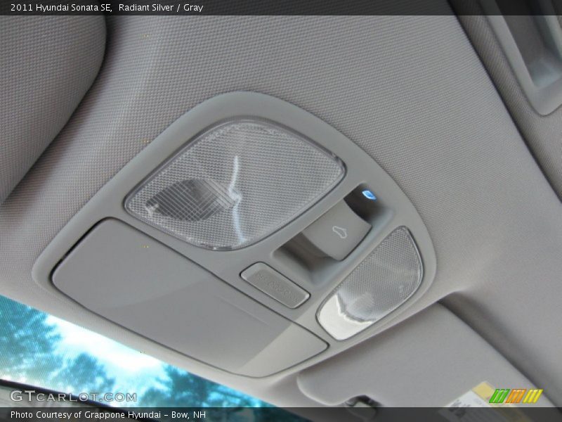 Radiant Silver / Gray 2011 Hyundai Sonata SE