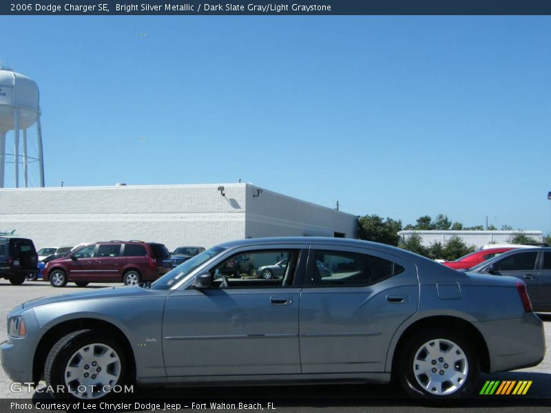Bright Silver Metallic / Dark Slate Gray/Light Graystone 2006 Dodge Charger SE