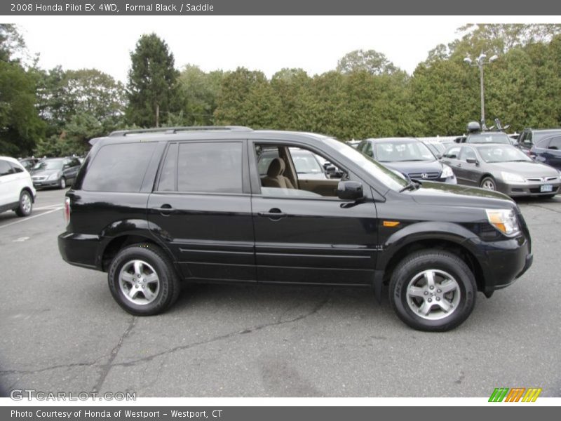 Formal Black / Saddle 2008 Honda Pilot EX 4WD