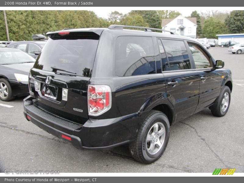 Formal Black / Saddle 2008 Honda Pilot EX 4WD