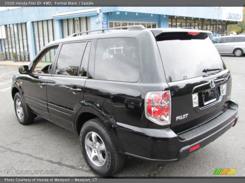 Formal Black / Saddle 2008 Honda Pilot EX 4WD