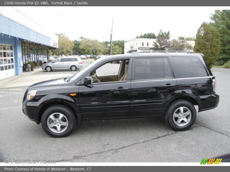 Formal Black / Saddle 2008 Honda Pilot EX 4WD