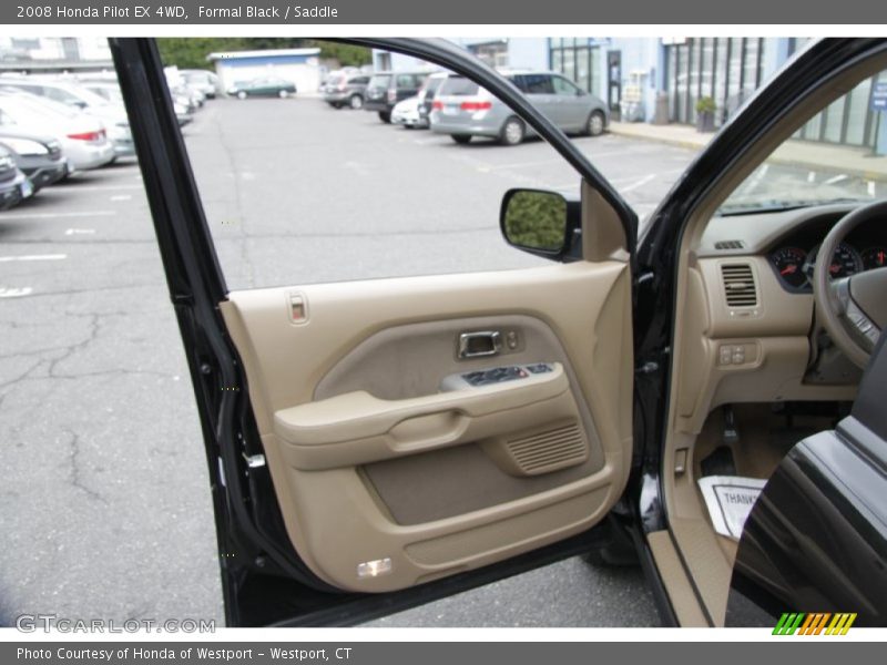 Formal Black / Saddle 2008 Honda Pilot EX 4WD