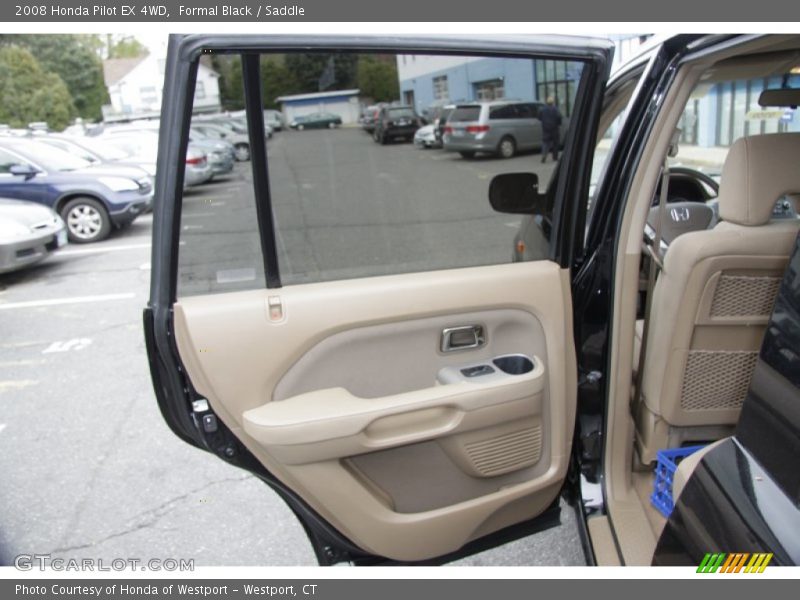 Formal Black / Saddle 2008 Honda Pilot EX 4WD