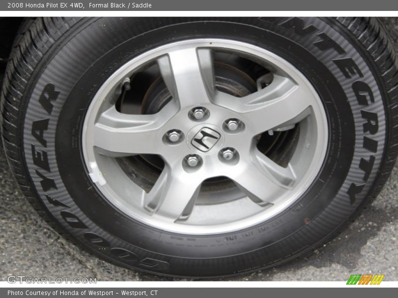 Formal Black / Saddle 2008 Honda Pilot EX 4WD