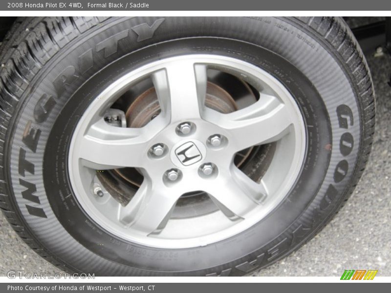 Formal Black / Saddle 2008 Honda Pilot EX 4WD