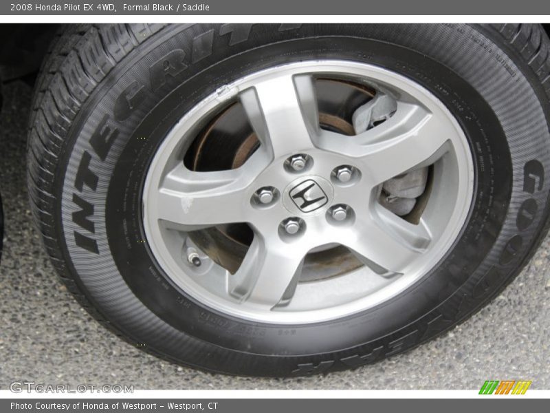 Formal Black / Saddle 2008 Honda Pilot EX 4WD